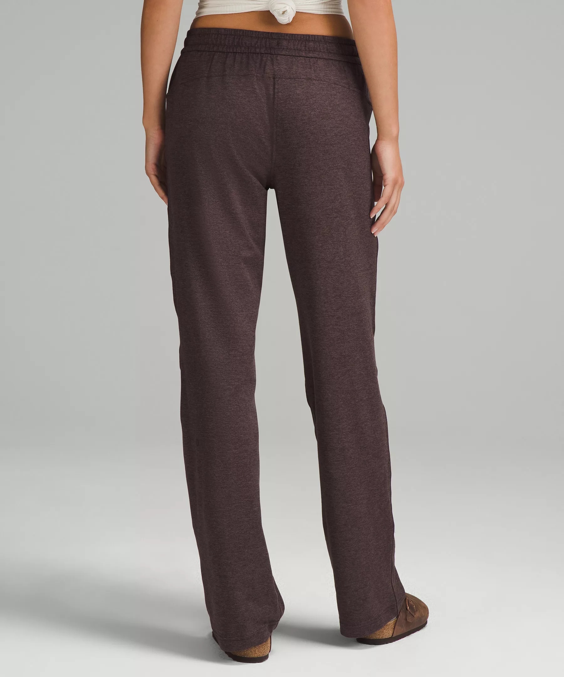 Soft Jersey Straight-Leg Mid-Rise Pant *Short - 3