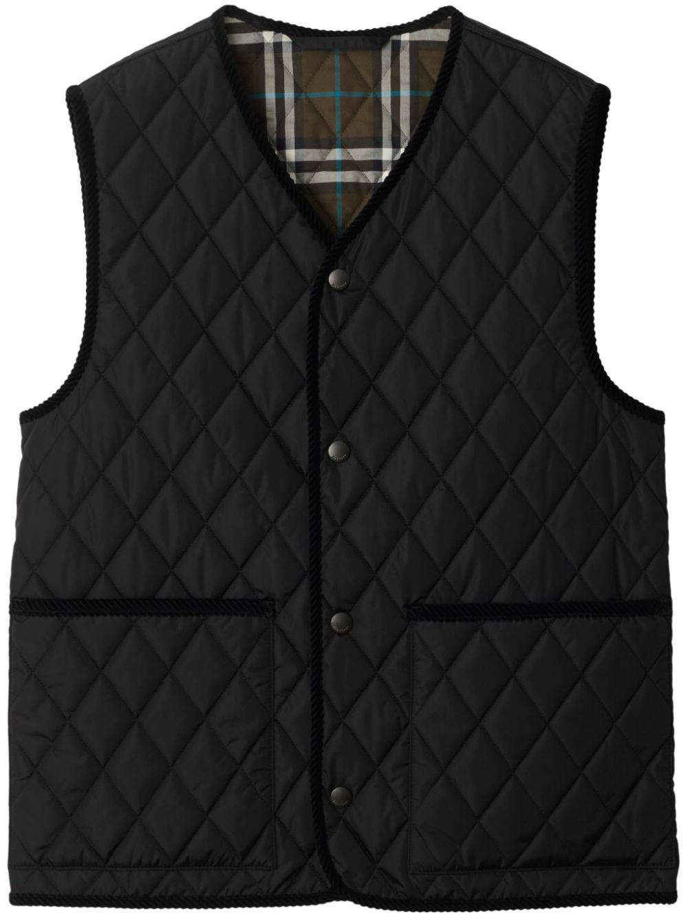 Burberry Men Quilted Vest - 1