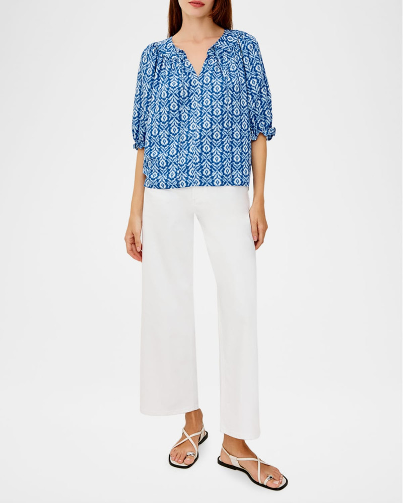 Rails Belina Printed V-Neck Top outlook