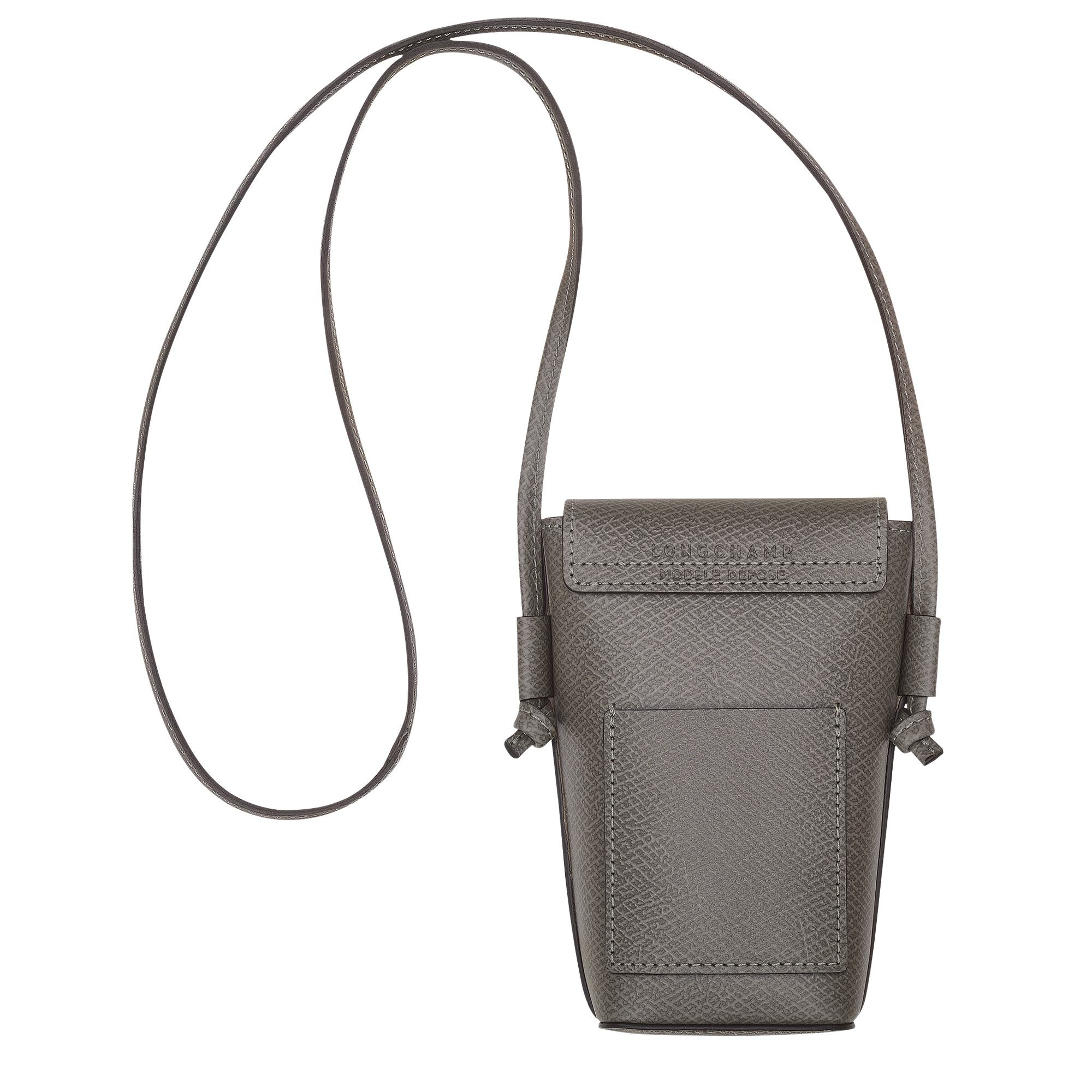 Épure Phone case with leather lace Turtledove - Leather - 4