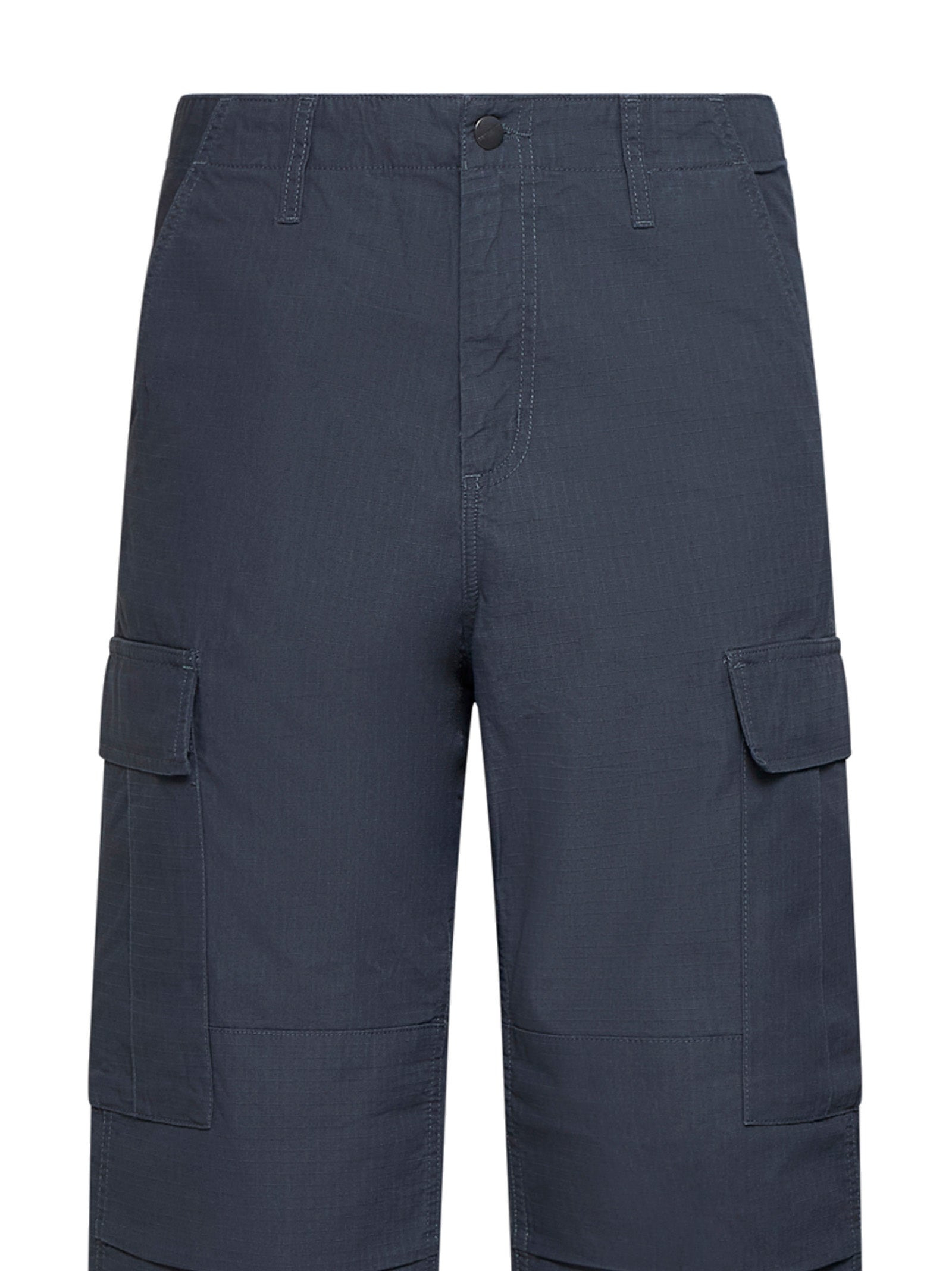 Grey ripstop Regular Cargo Pant trousers - 3