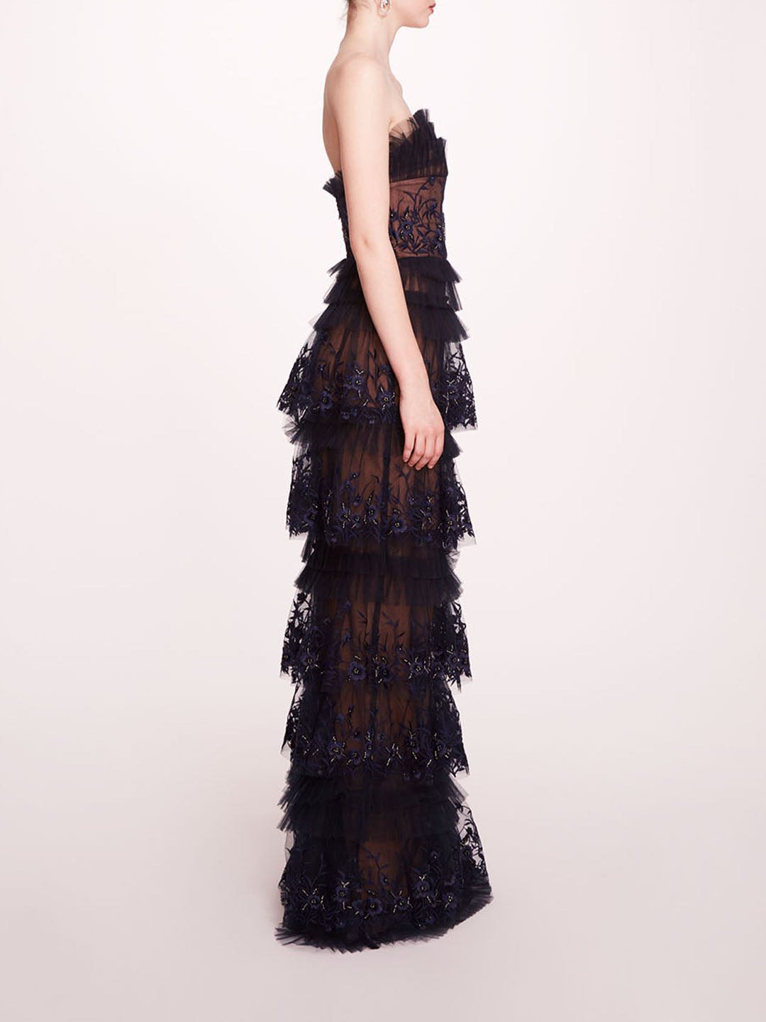 TIERED TERRARIUM COLUMN GOWN - 3