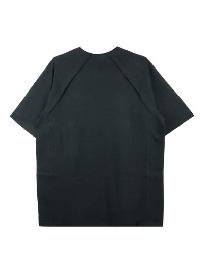 Yohji Yamamoto layered short-sleeve cotton T-shirt outlook