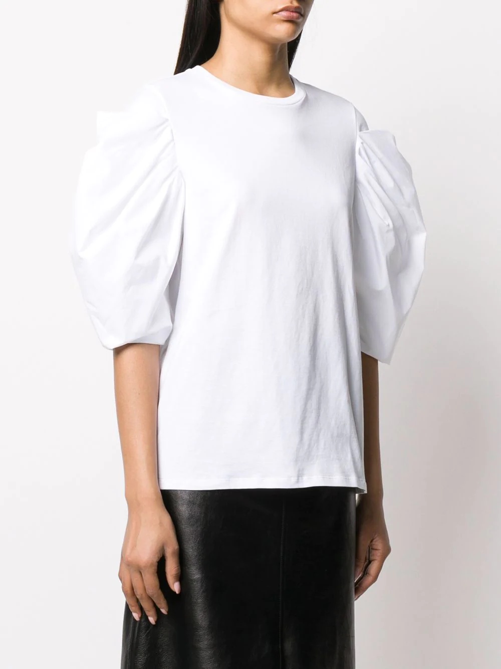 puff-sleeved T-shirt - 3