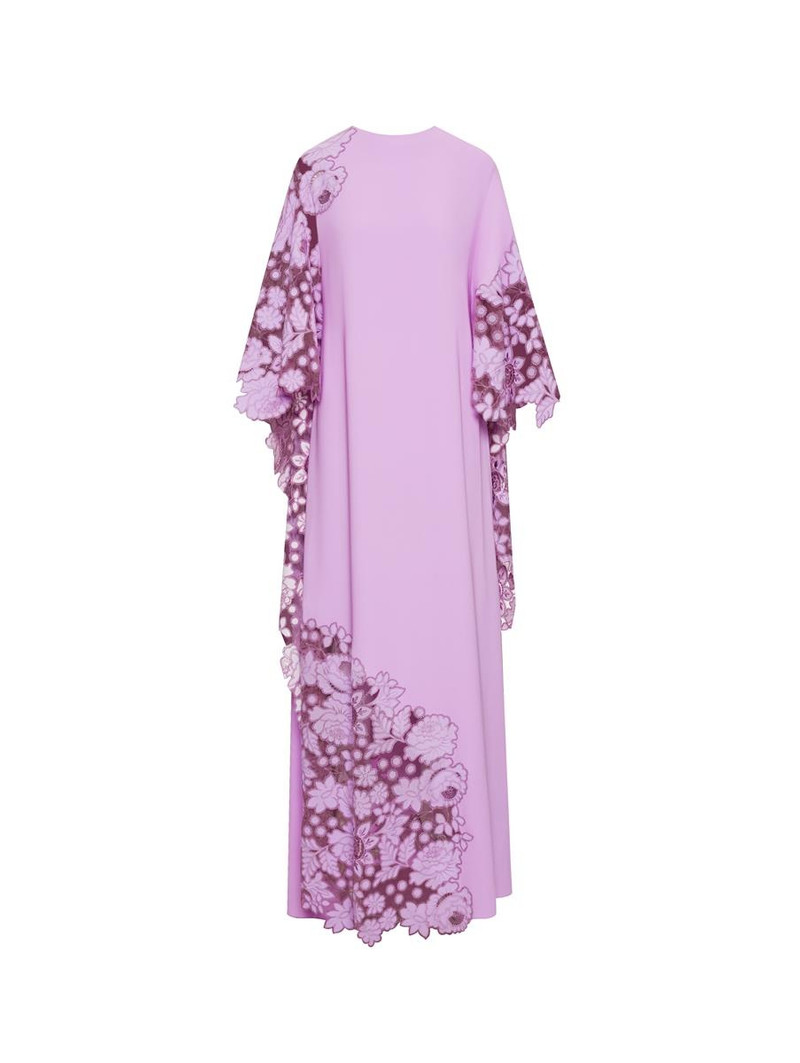 MIXED BOTANICAL EMBROIDERED CAFTAN 5