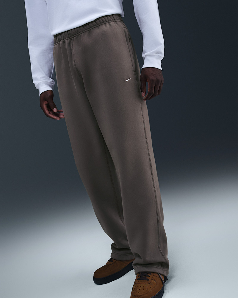 Nike Nike Solo Swoosh Men's Fleece Open-Hem Pants outlook