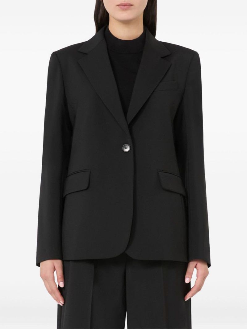 WEEKEND Max Mara single-breasted notched-lapel blazer outlook