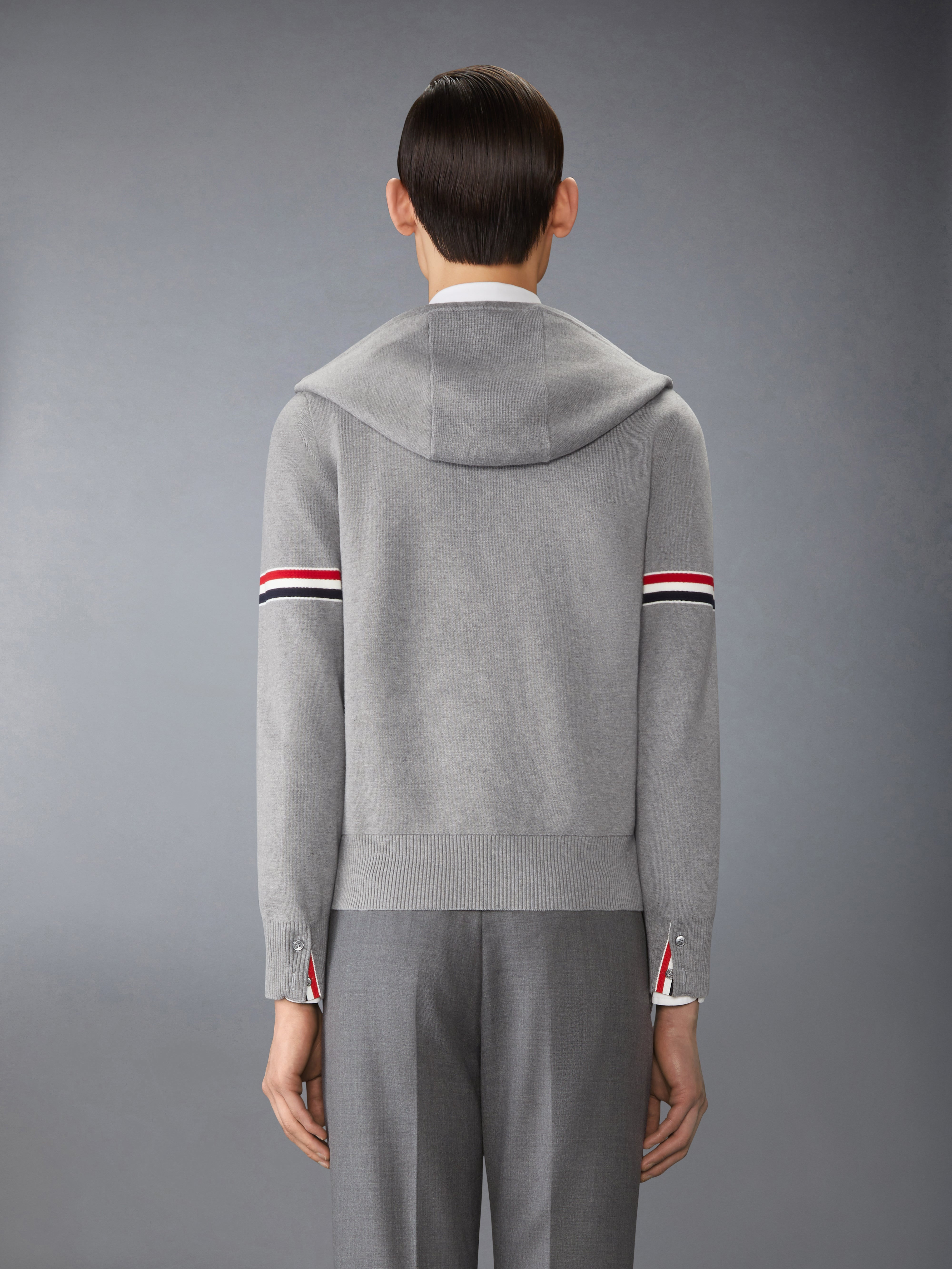 COTTON MILANO ARMBAND HOODIE - 5
