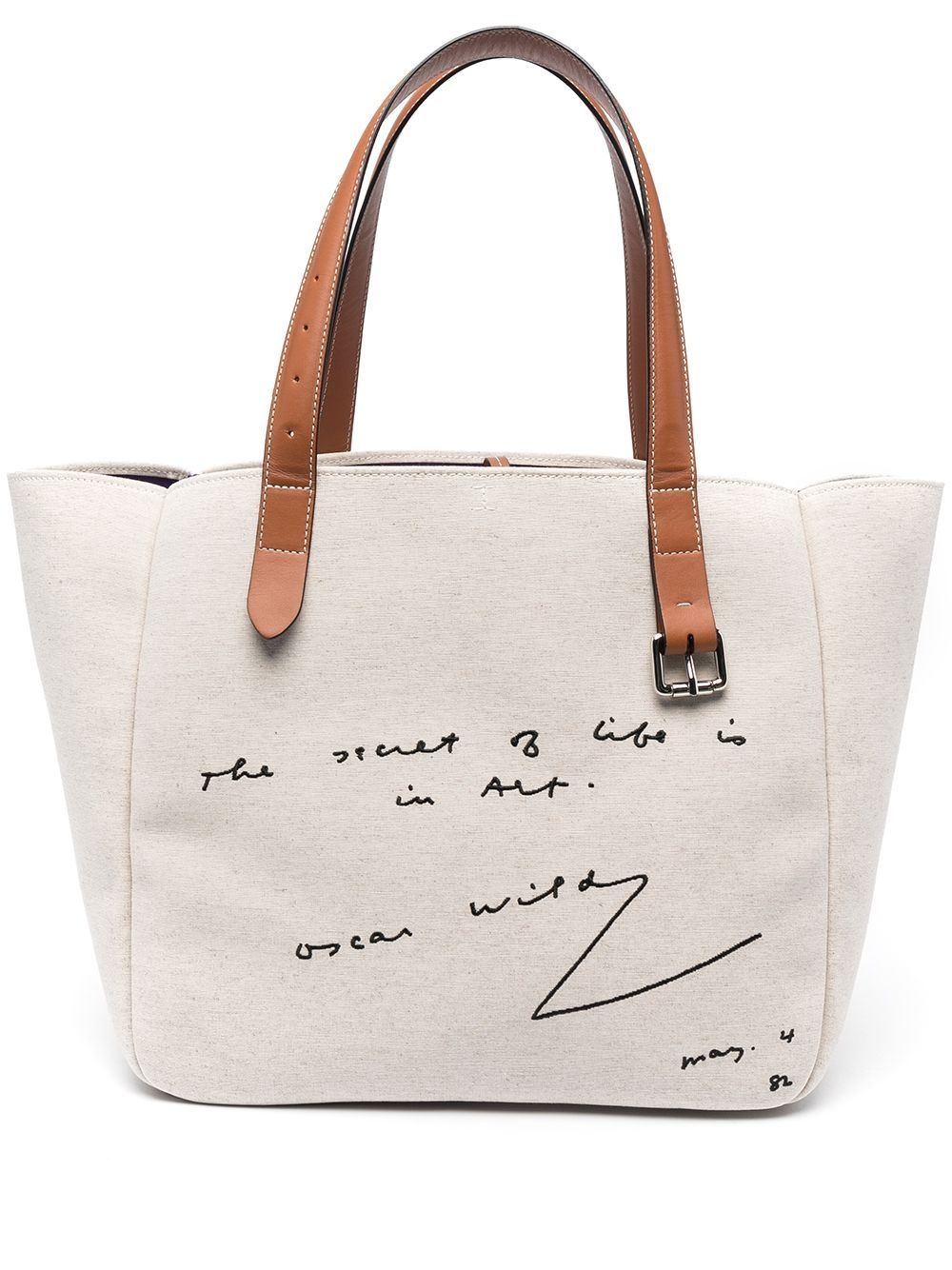 Oscar Wilde tote bag - 1