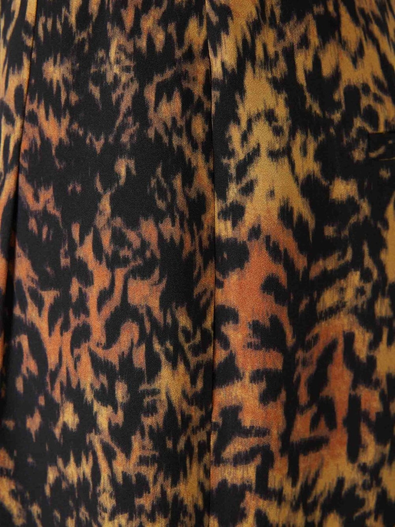 ULLA JOHNSON leopard-print trousers outlook