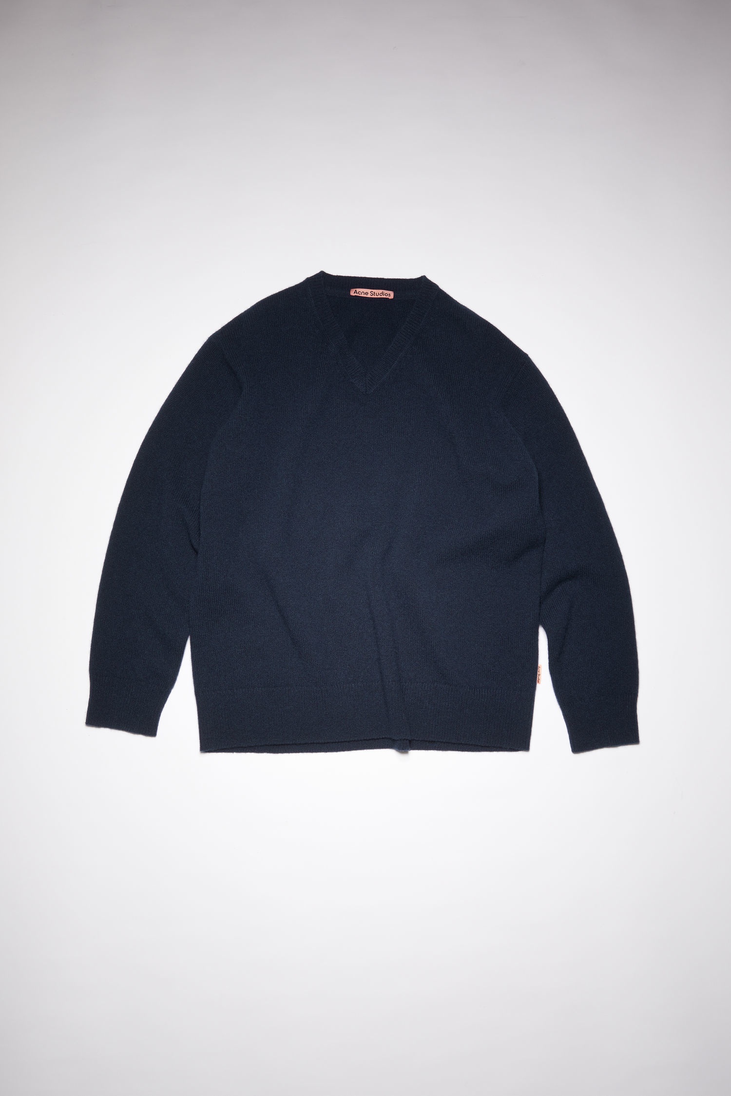 Wool blend sweater - Navy blue - 4