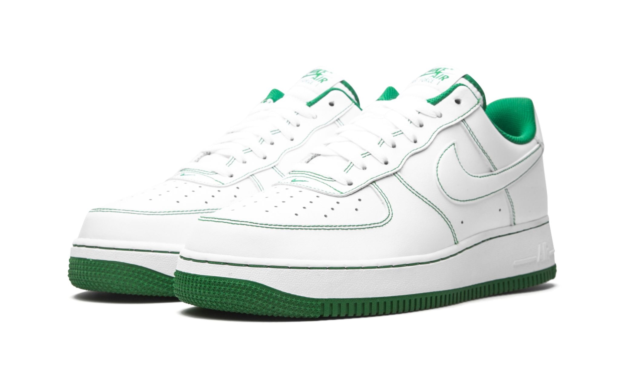 Air Force 1 Low '07 "Contrast Stitch - White / Pine Green" - 2