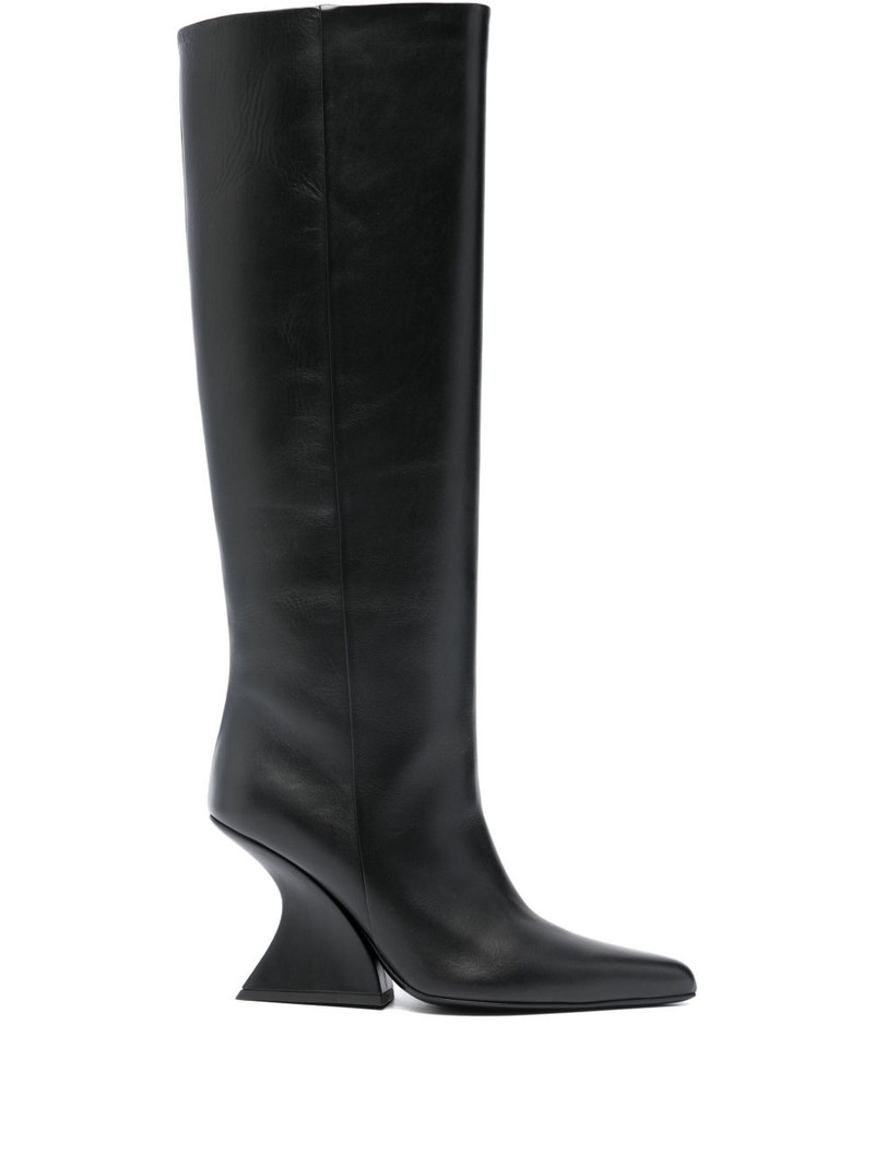 sculptural-heel boots 1