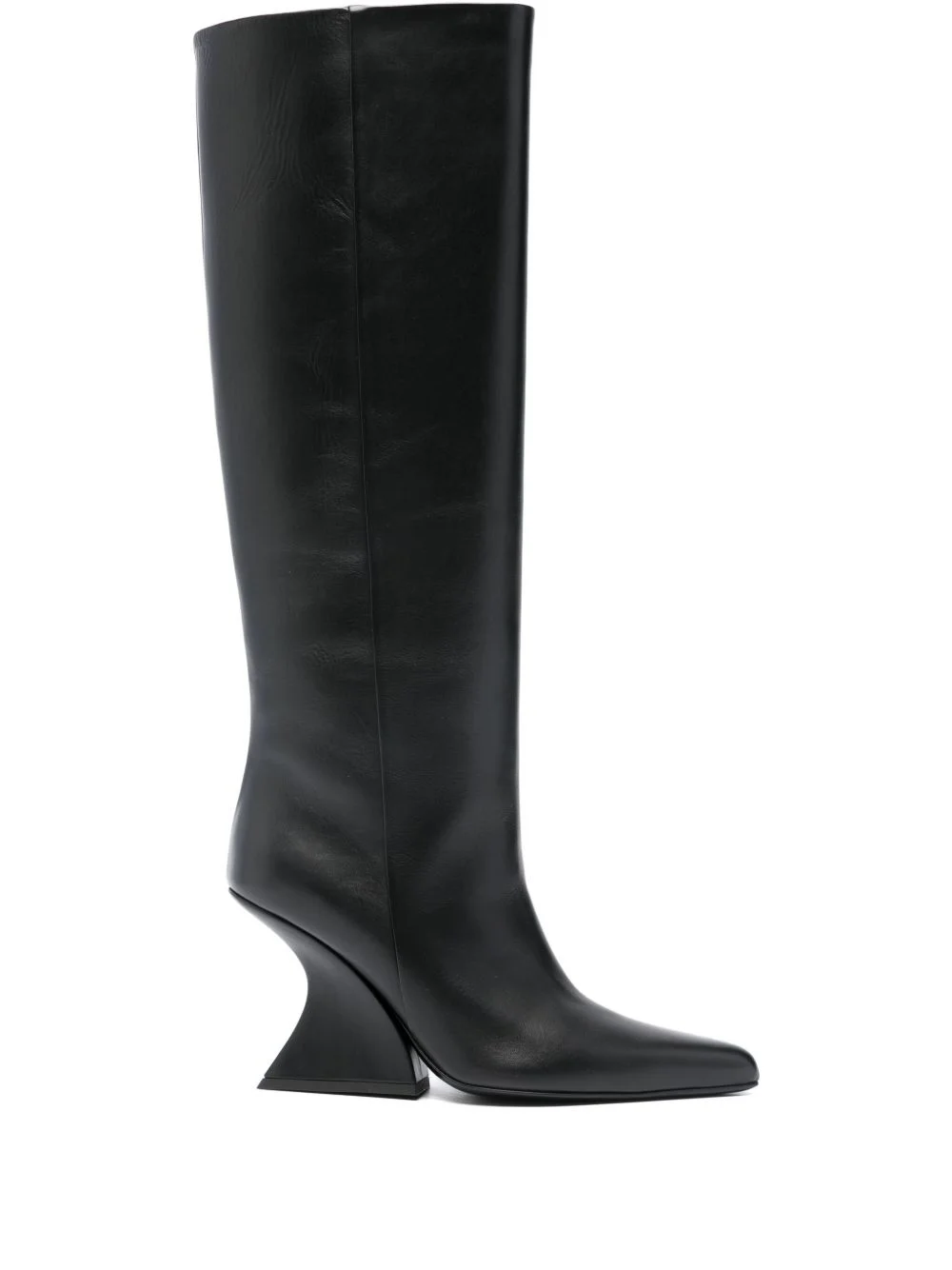 sculptural-heel boots - 1