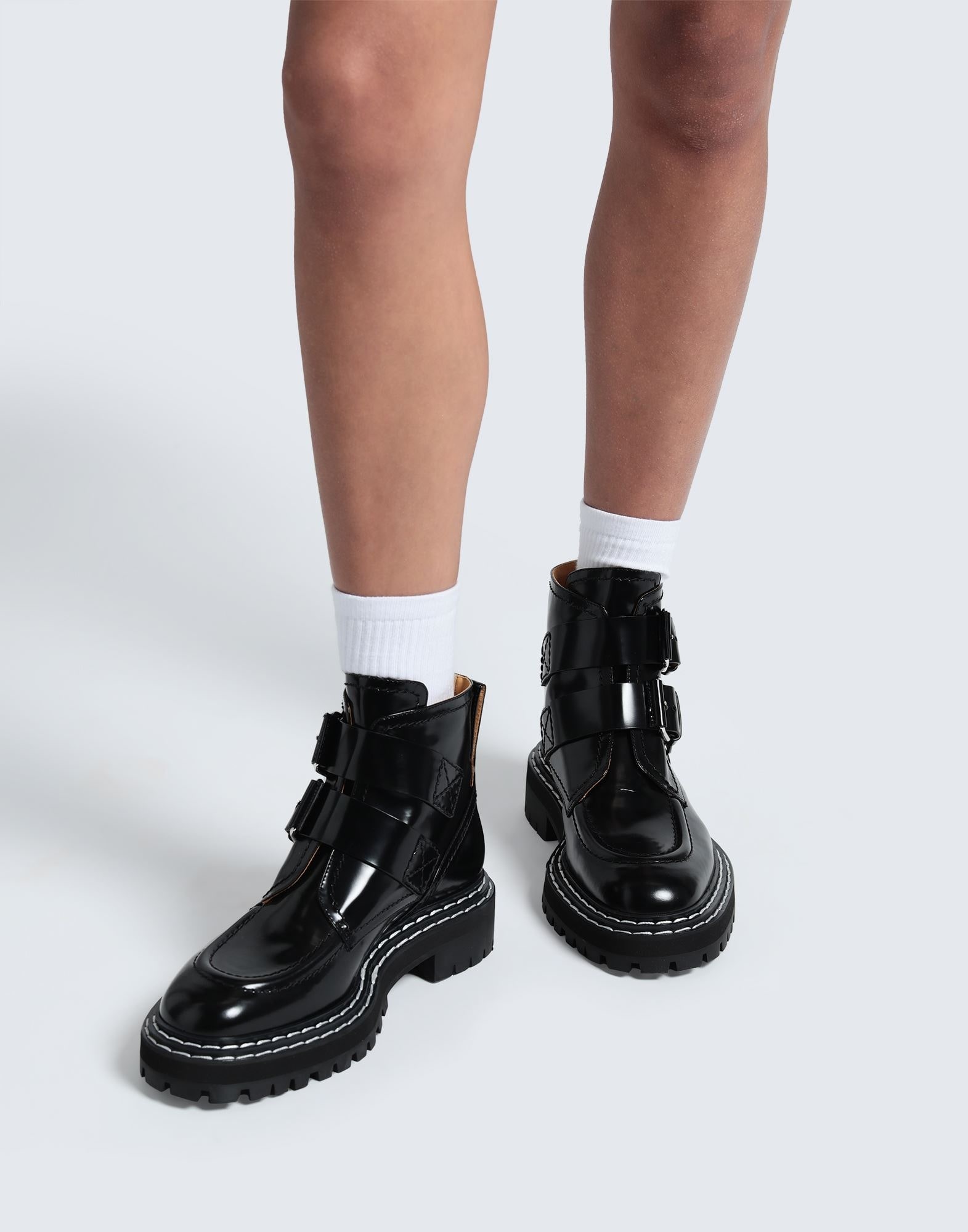 Black Women's Ankle Boot - 2