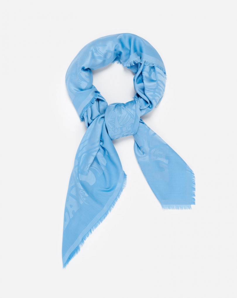 LANVIN SUMMER WAVE PRINTED PASHMINA - 2