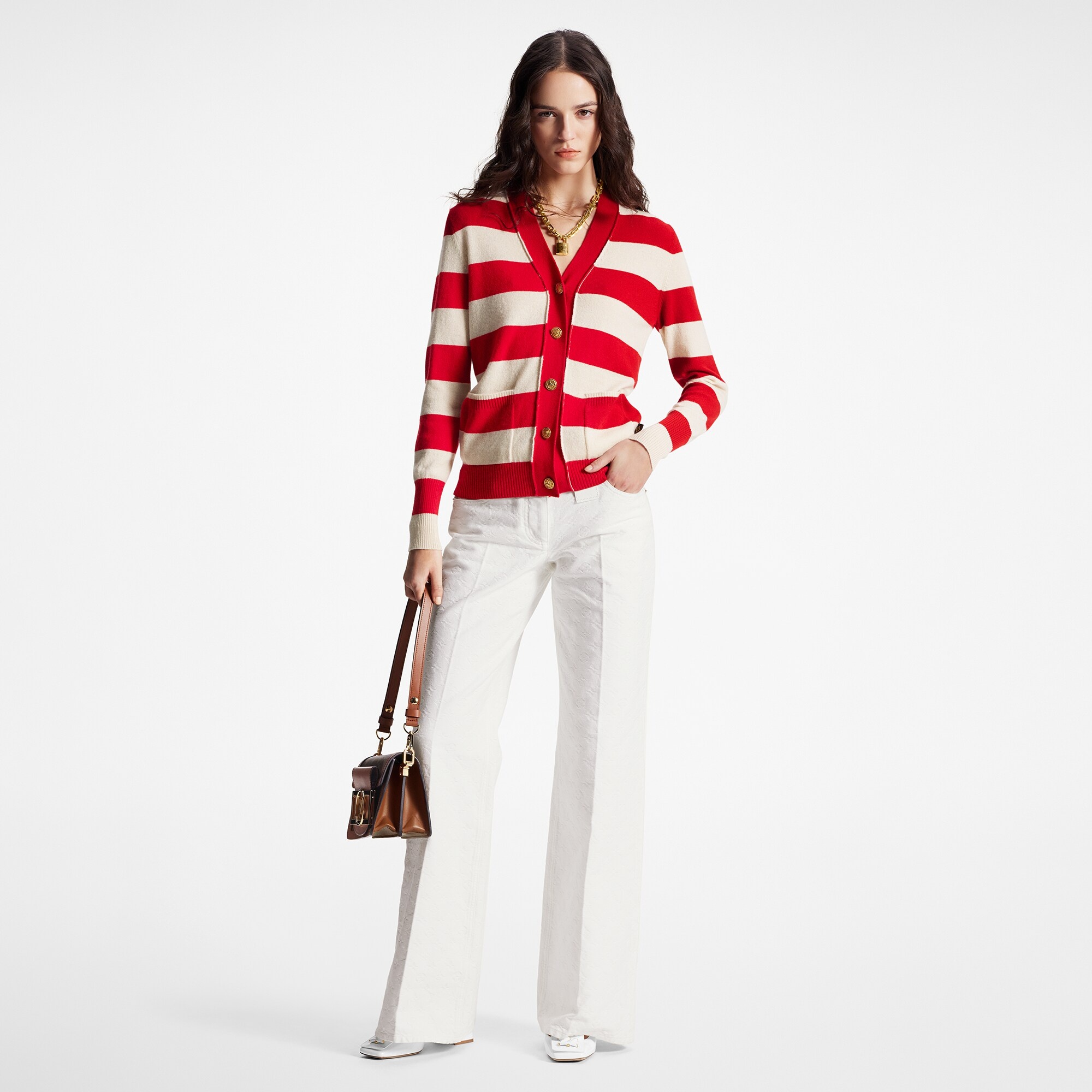 Chunky Stripes Cardigan - 4