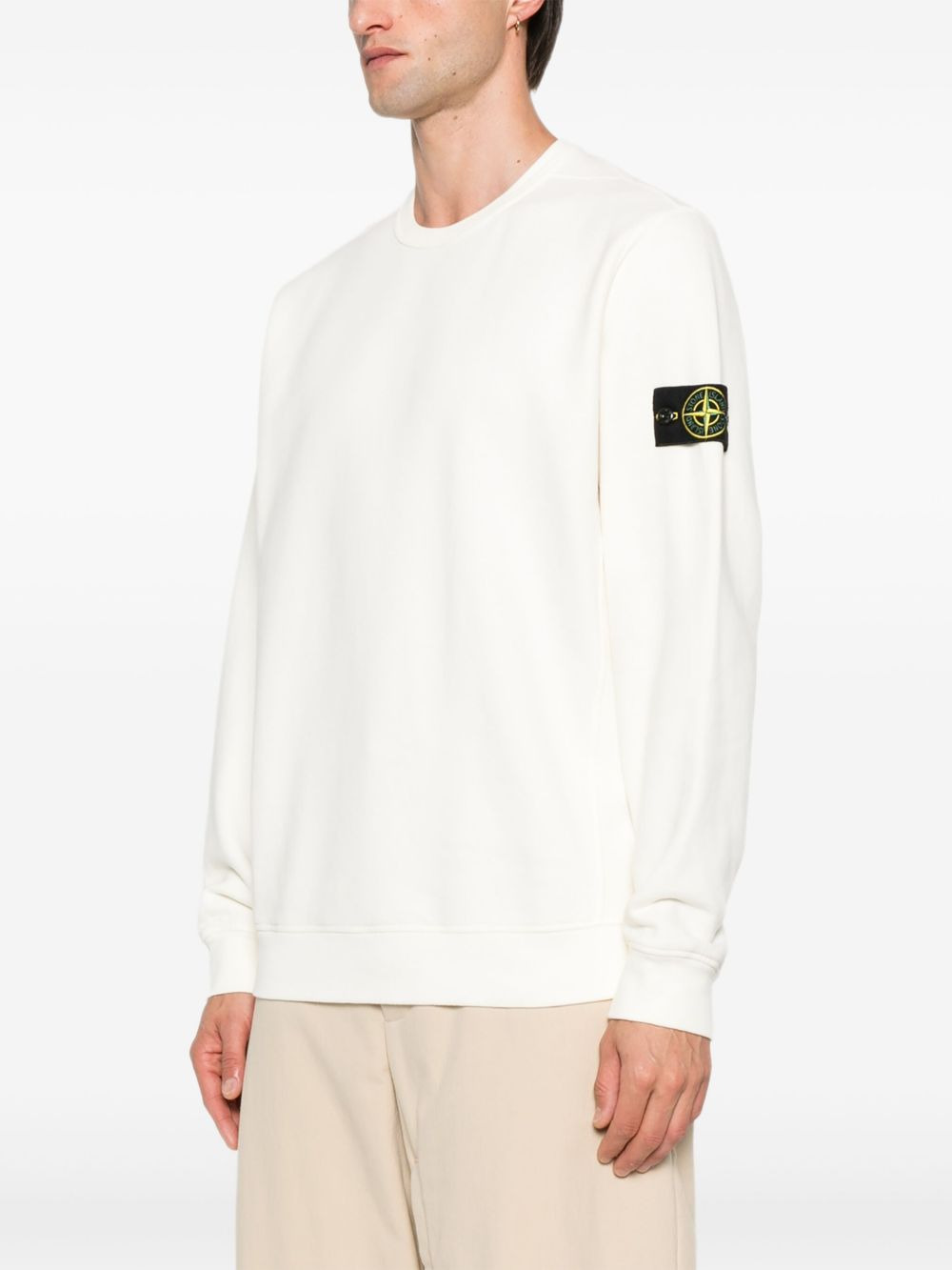 Stone Island Sweaters Ivory - 5