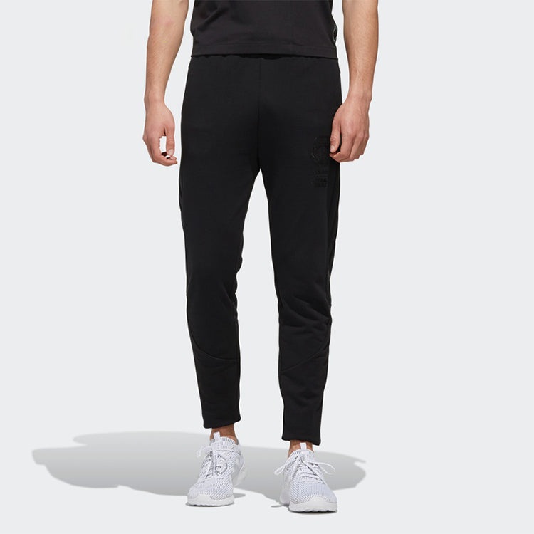 adidas neo M SW TP Lacing Slim Fit Sports Long Pants Black DZ4884 - 3