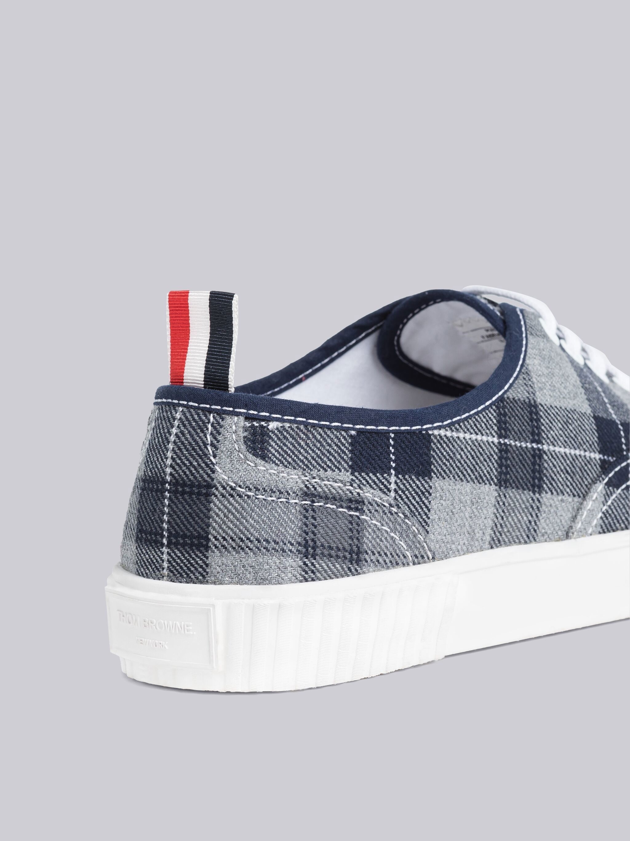 Tartan Wool Twill Suiting Heritage Trainer - 2