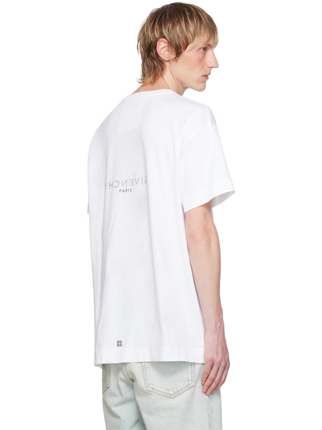 White Reverse T-Shirt - 3