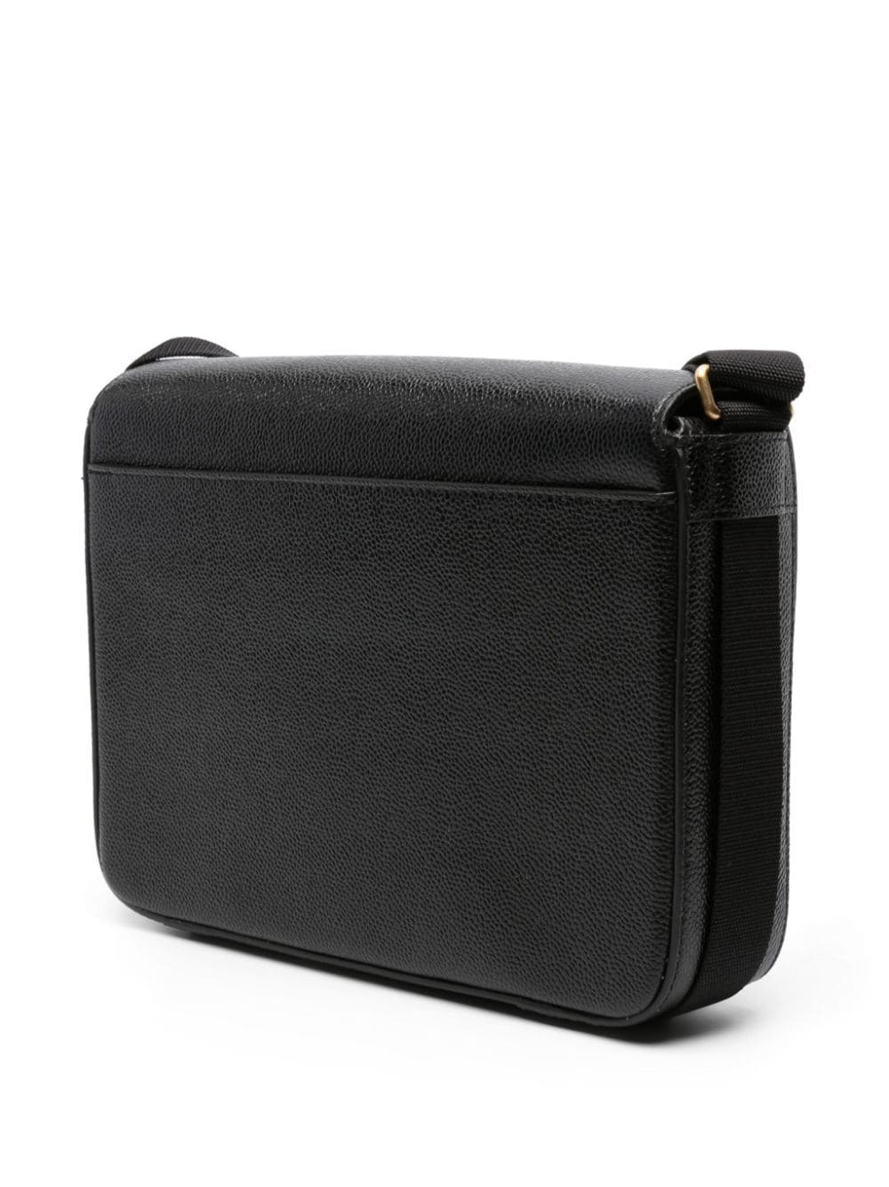 embossed logo-stamp reporter bag - 3
