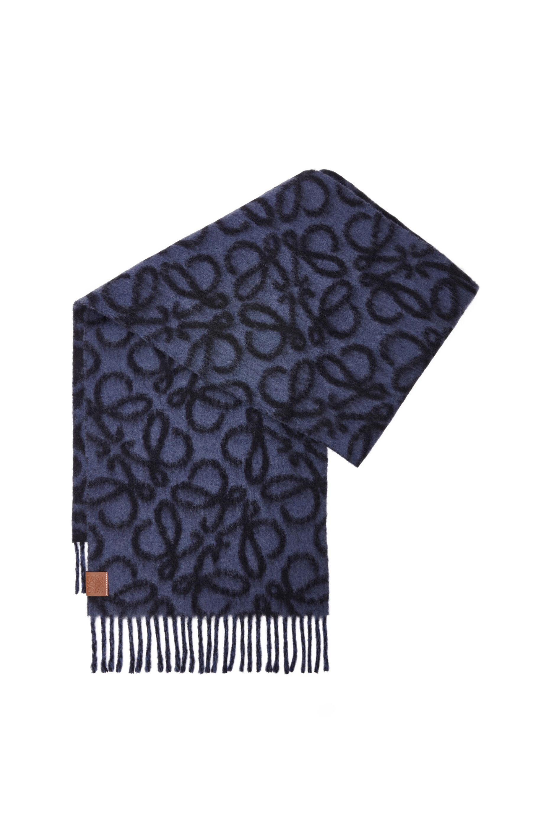 Anagram scarf in alpaca and wool - 2