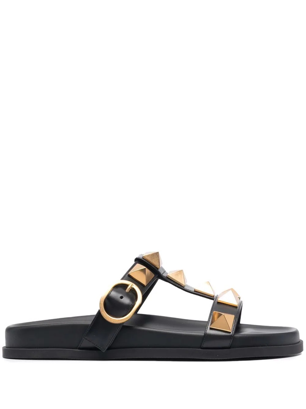 Roman Stud slide sandals - 1