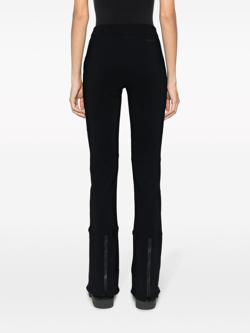 high-waist flared trousers 4