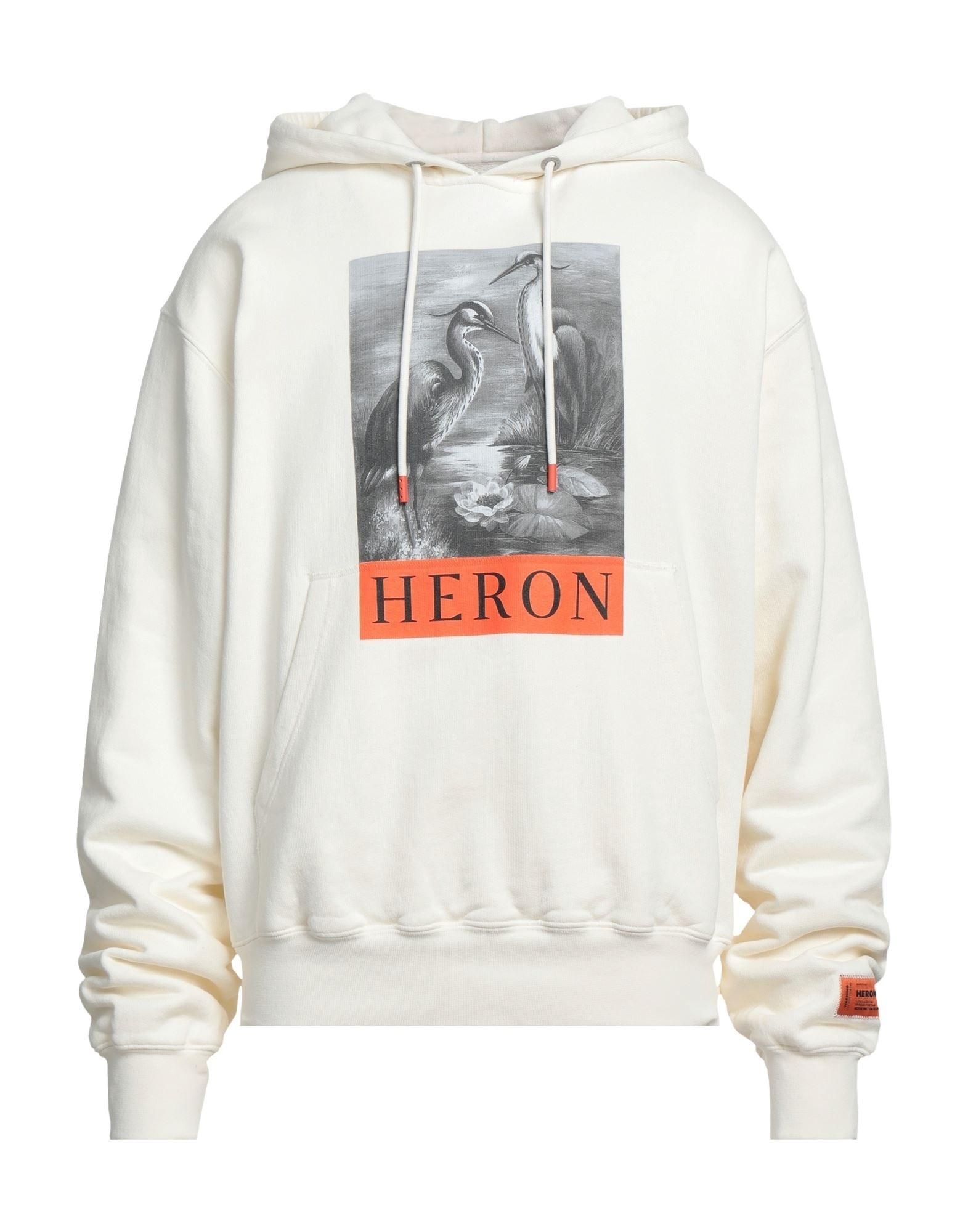 Ivory Men's Hooded Sweatshirt - 1