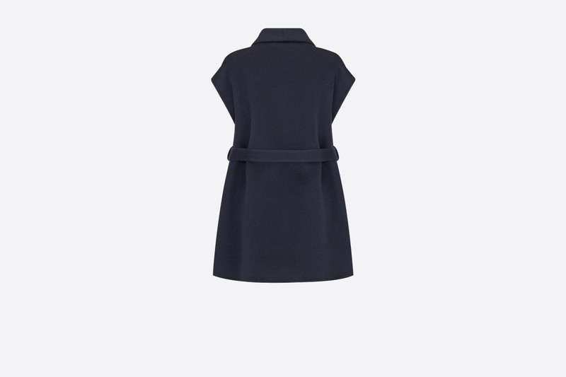 Sleeveless Belted Coat 2