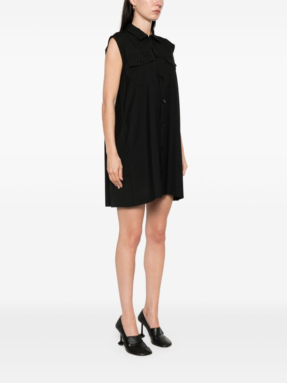 sleeveless mini dress - 3