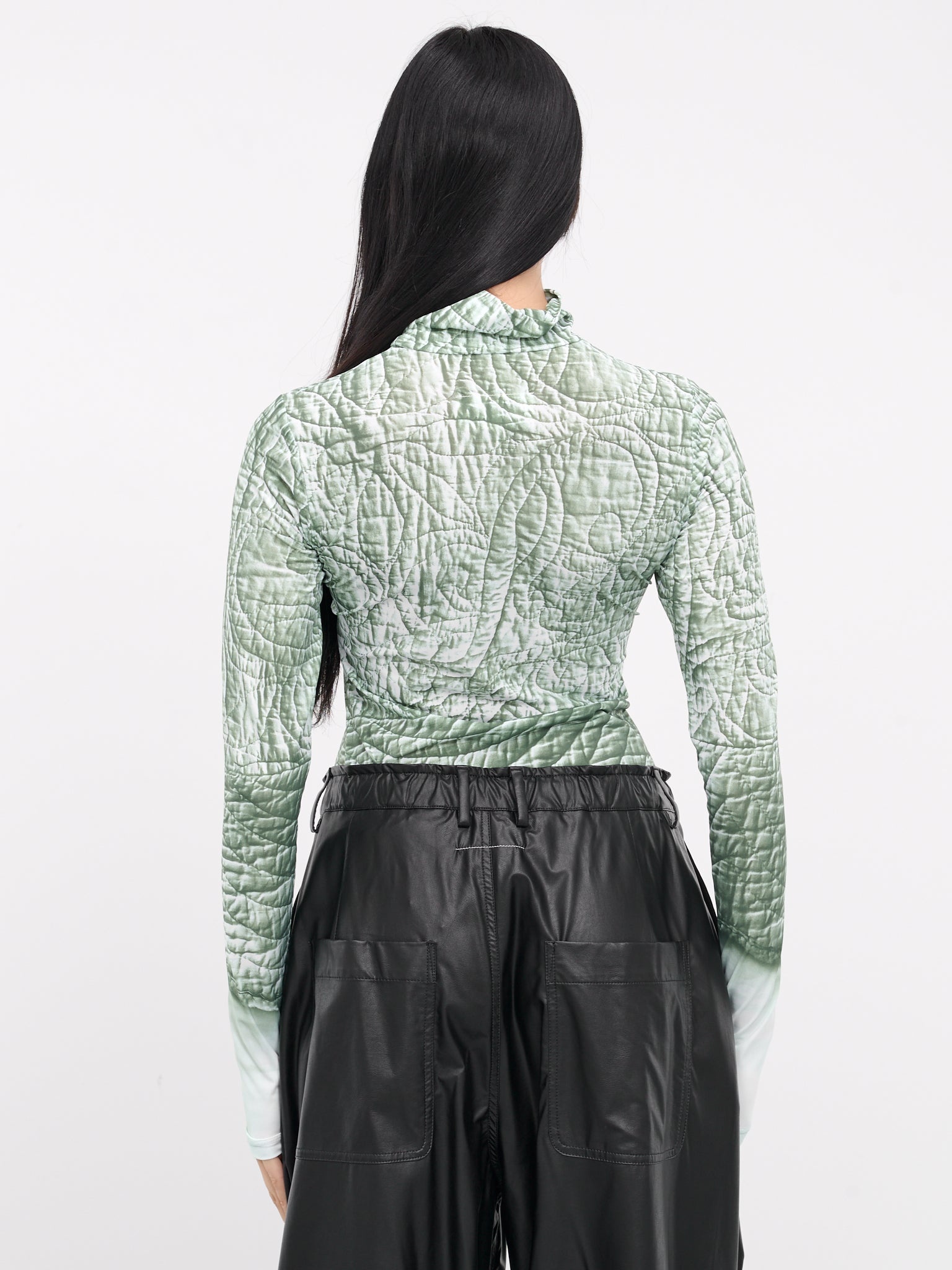 Trompe L'oeil Print Top - 3