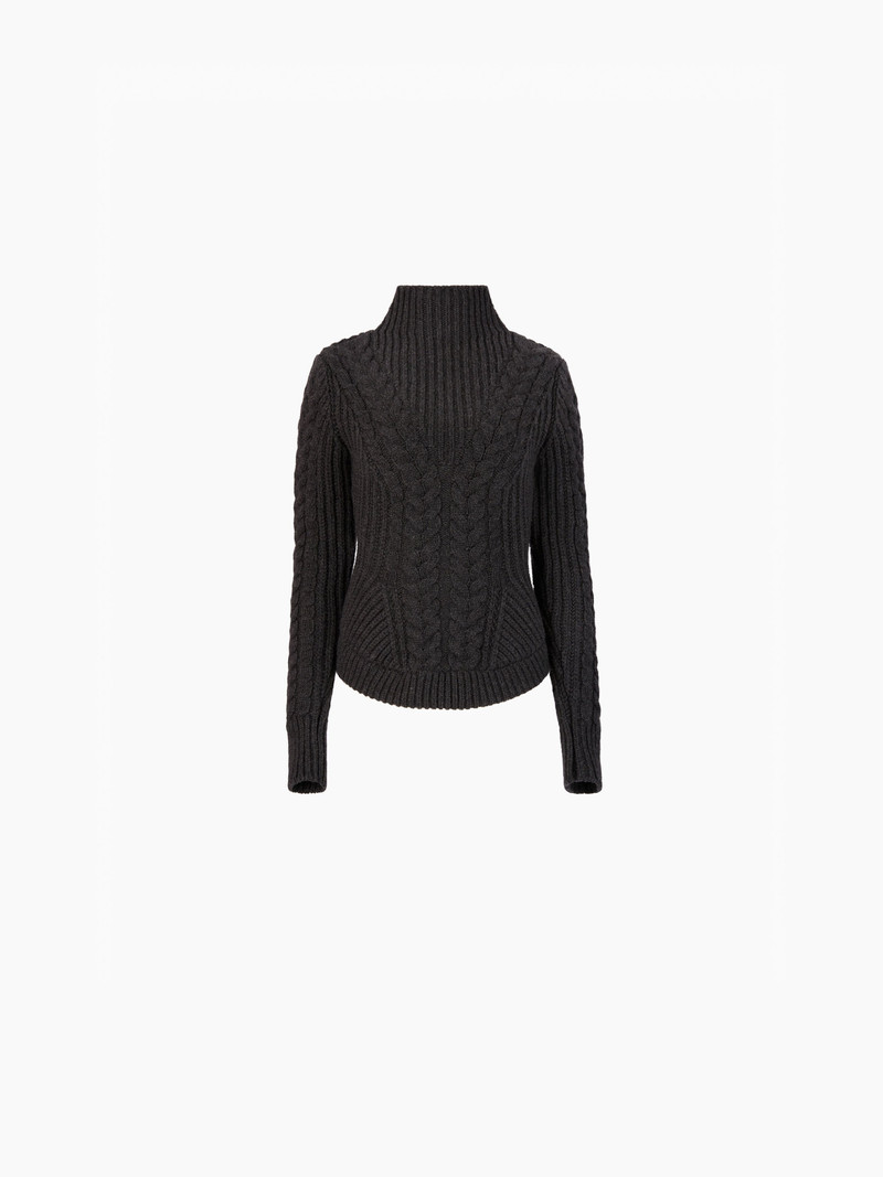 TURTLENECK SWEATER IN TWISTED WOOL 5
