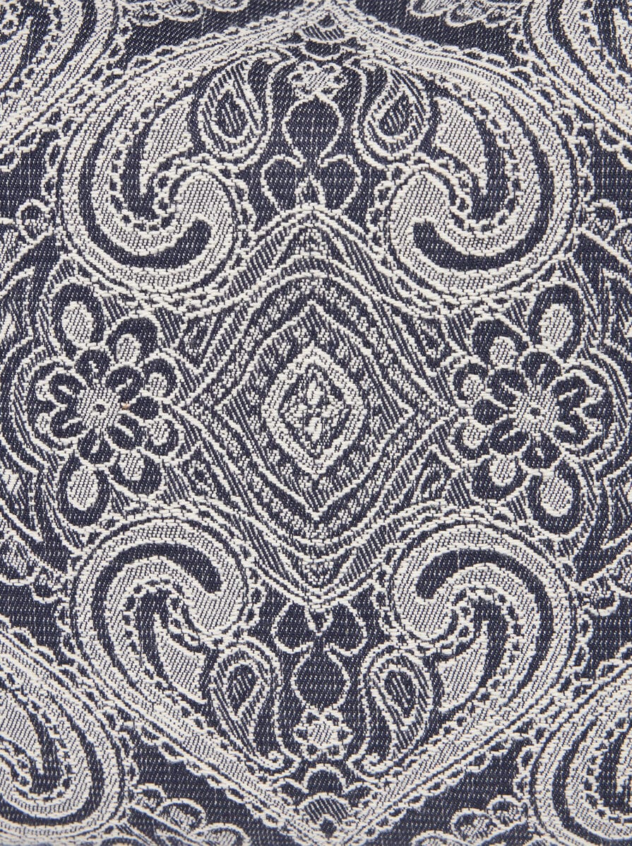 ETRO ESSENTIAL MEDIUM JACQUARD DENIM TOTE BAG - 6
