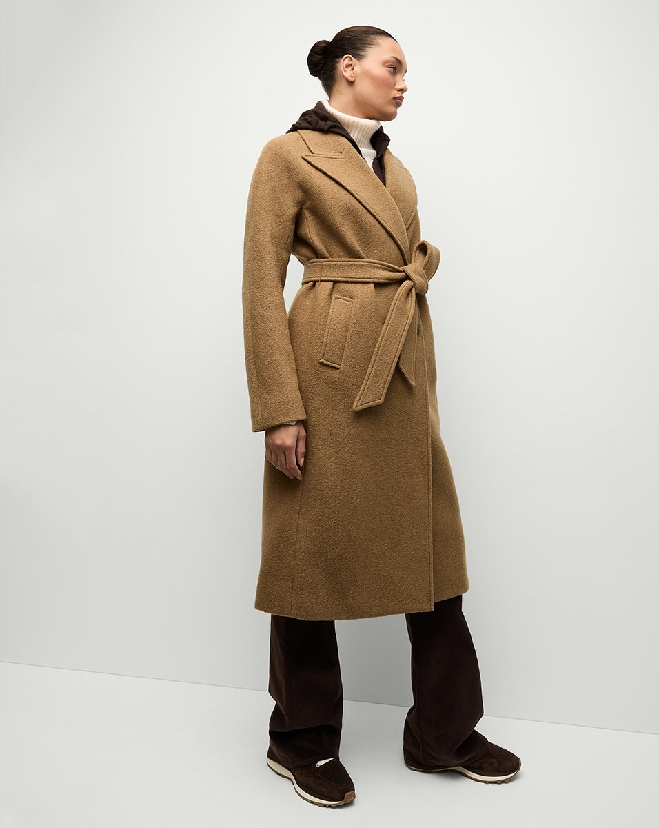 DELLA WOOL DICKEY COAT - 6