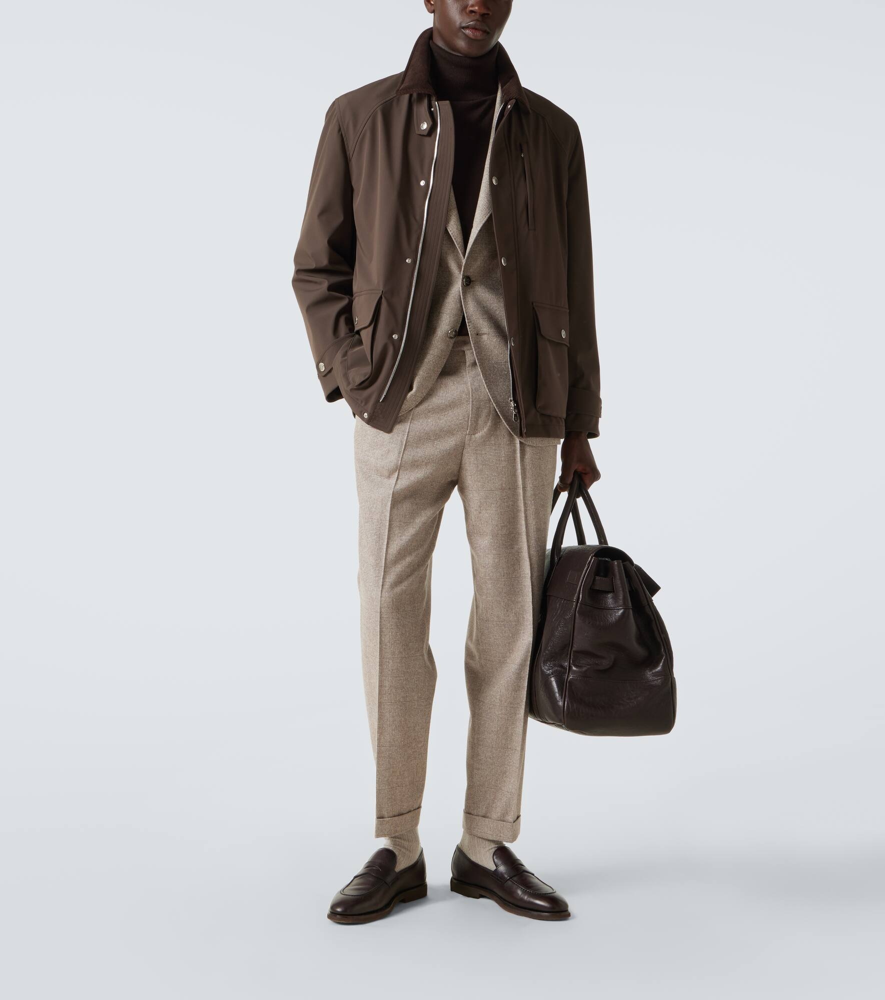 Leather penny loafers - 2
