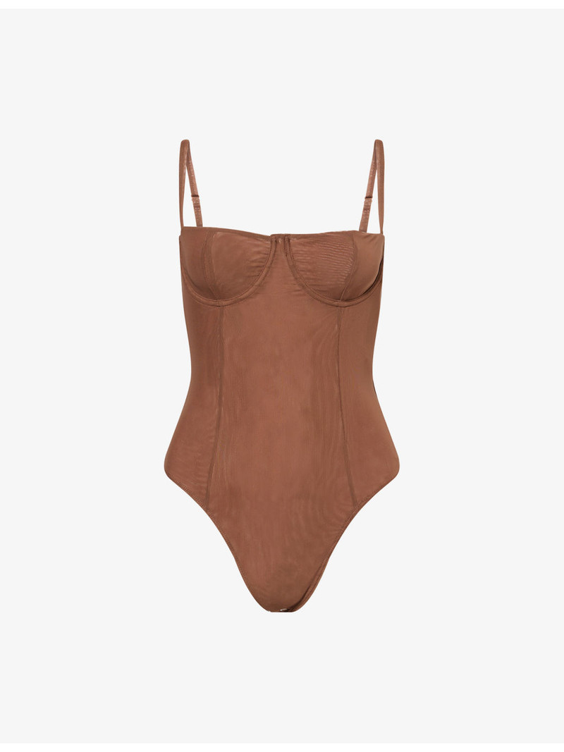 Mesh Bustier Bodysuit 1