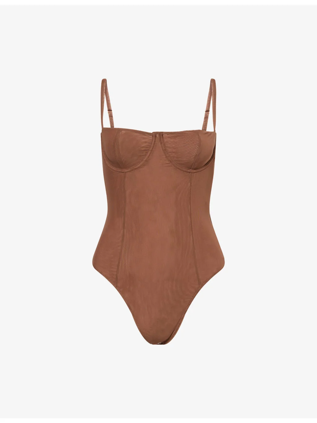 Mesh Bustier Bodysuit - 1