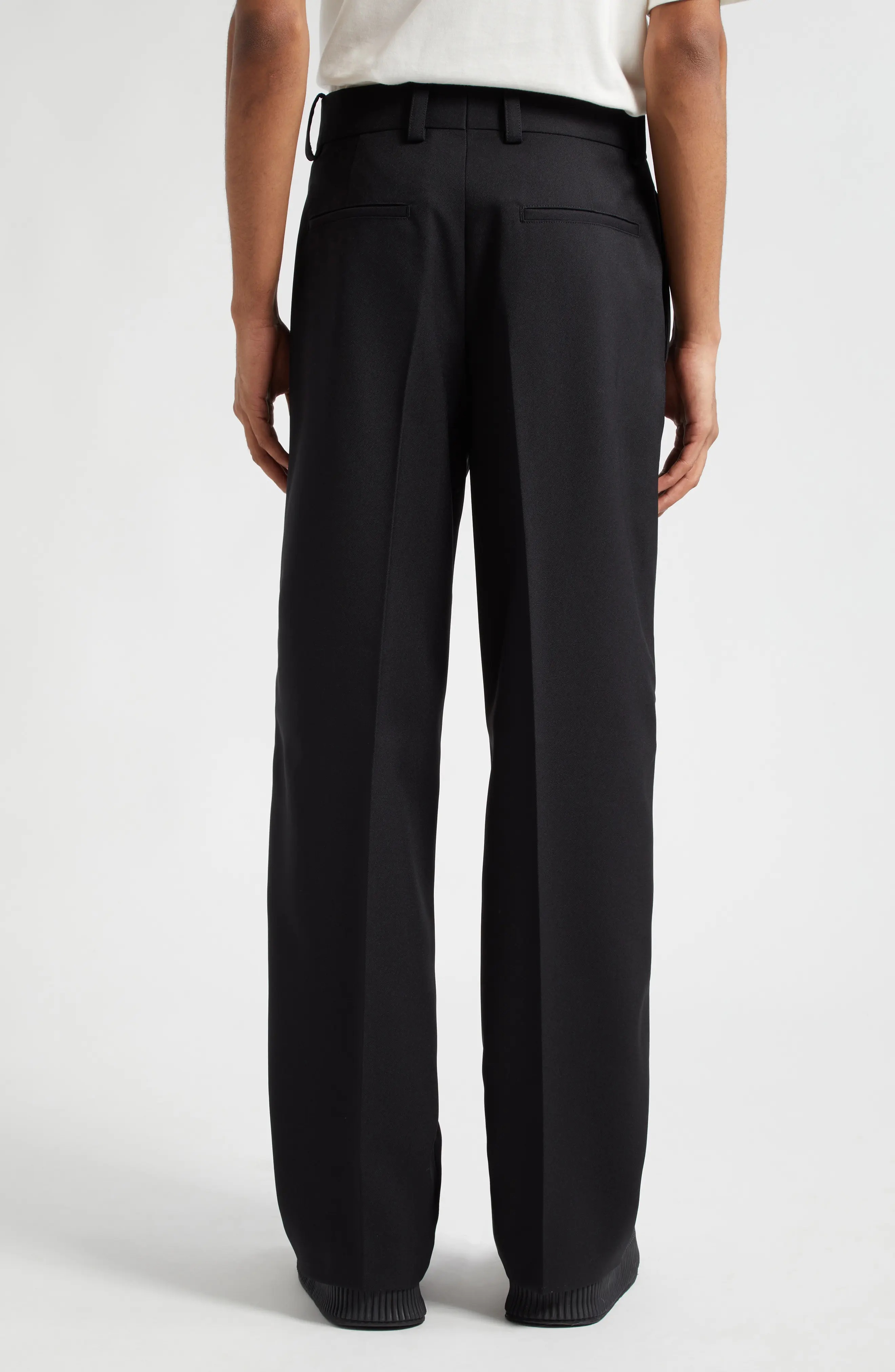 Wide Leg Dress Pants - 3