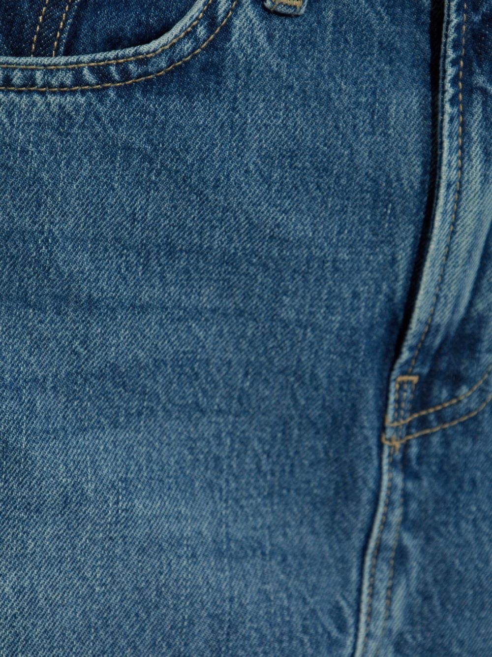organic cotton denim skirt - 5