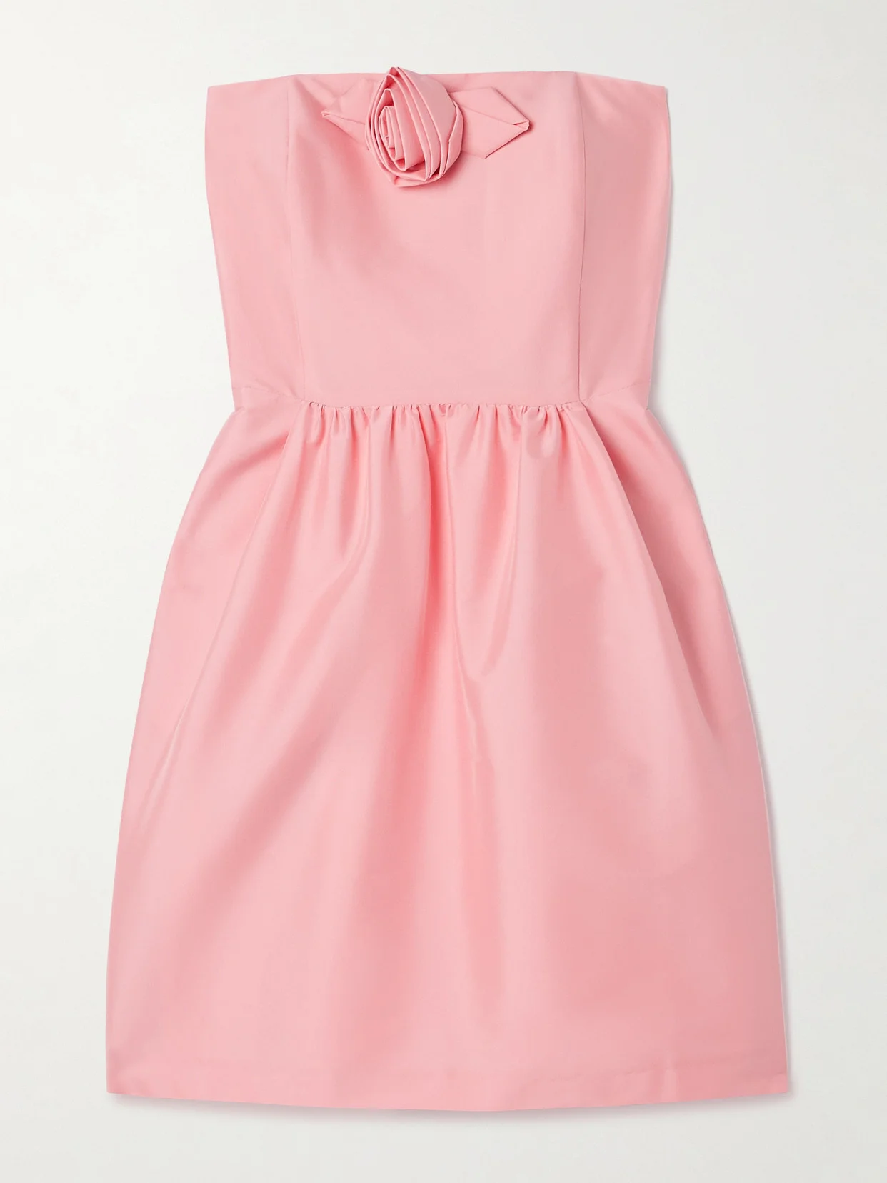 Lena Embellished Taffeta Mini Dress - 1