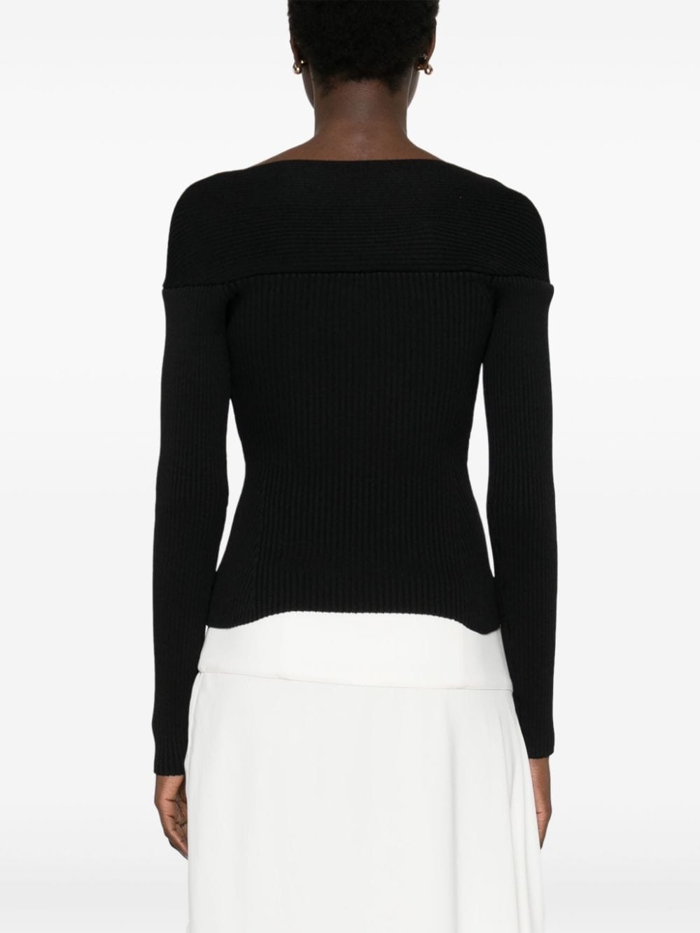 ribbed sweater - 4