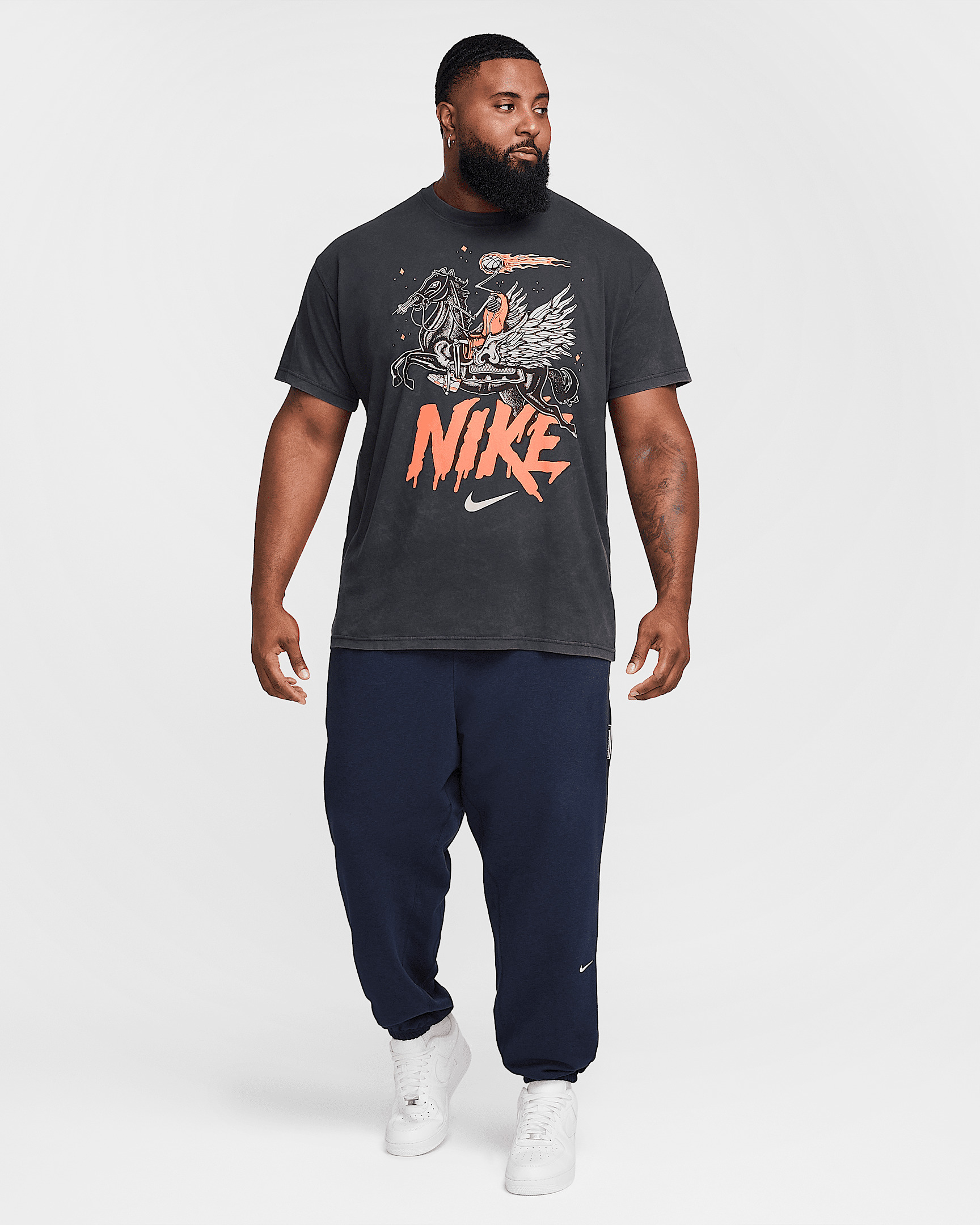 Nike Men's Max90 Basketball T-Shirt - 10