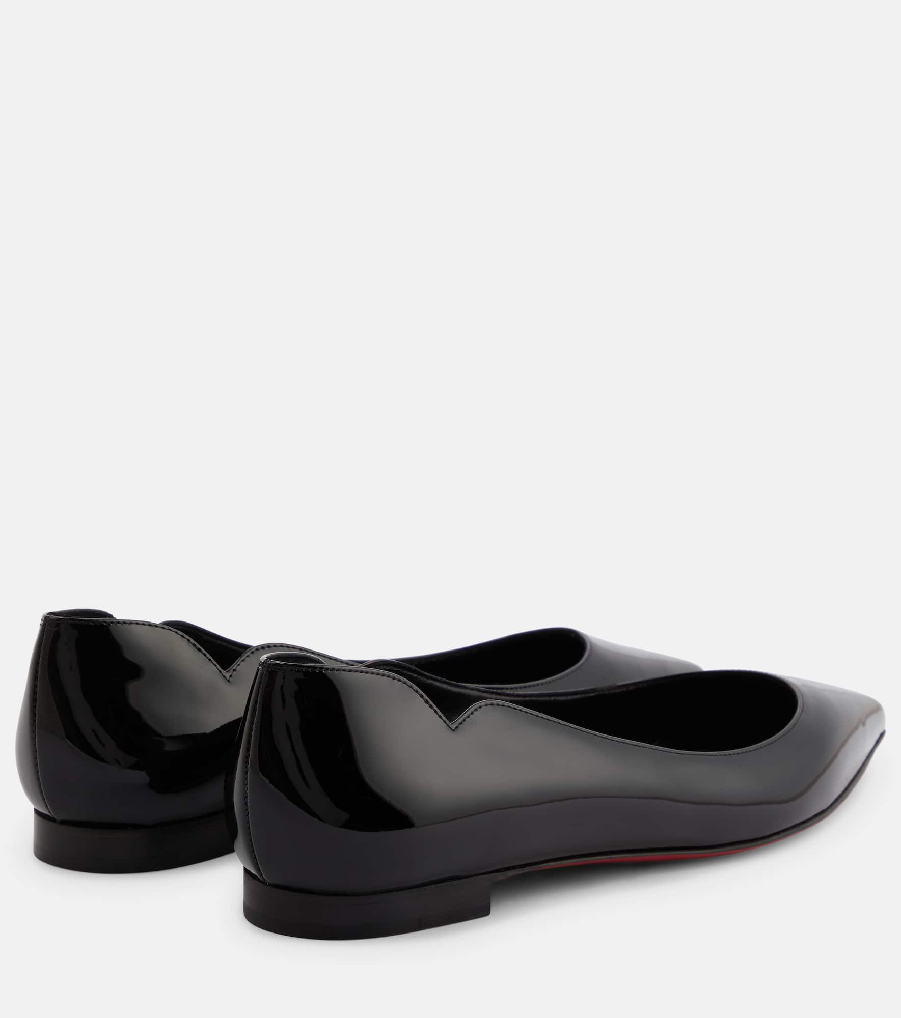 Hot Chick leather ballet flats - 3