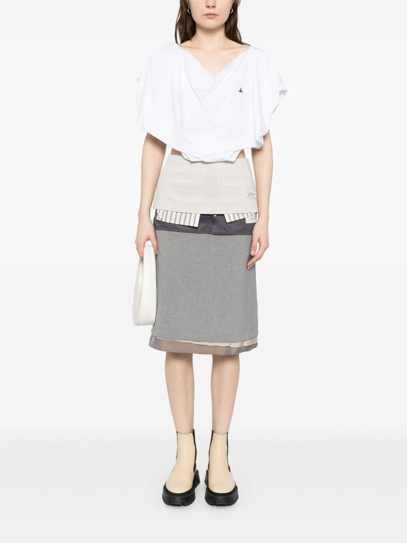 Maison MIHARAYASUHIRO Multi Layered skirt outlook