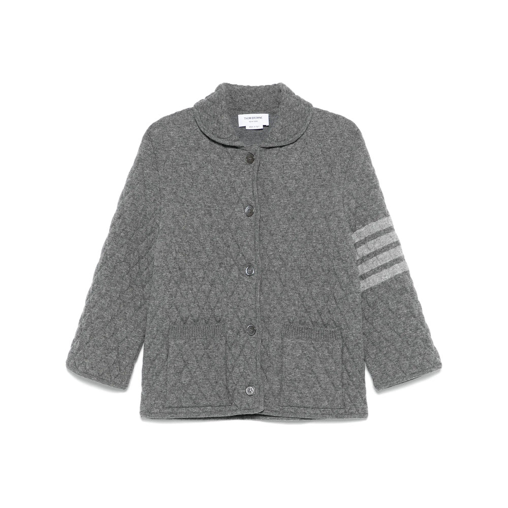 Thom Browne Grey Jackets - Oversized Jackets Women - 1