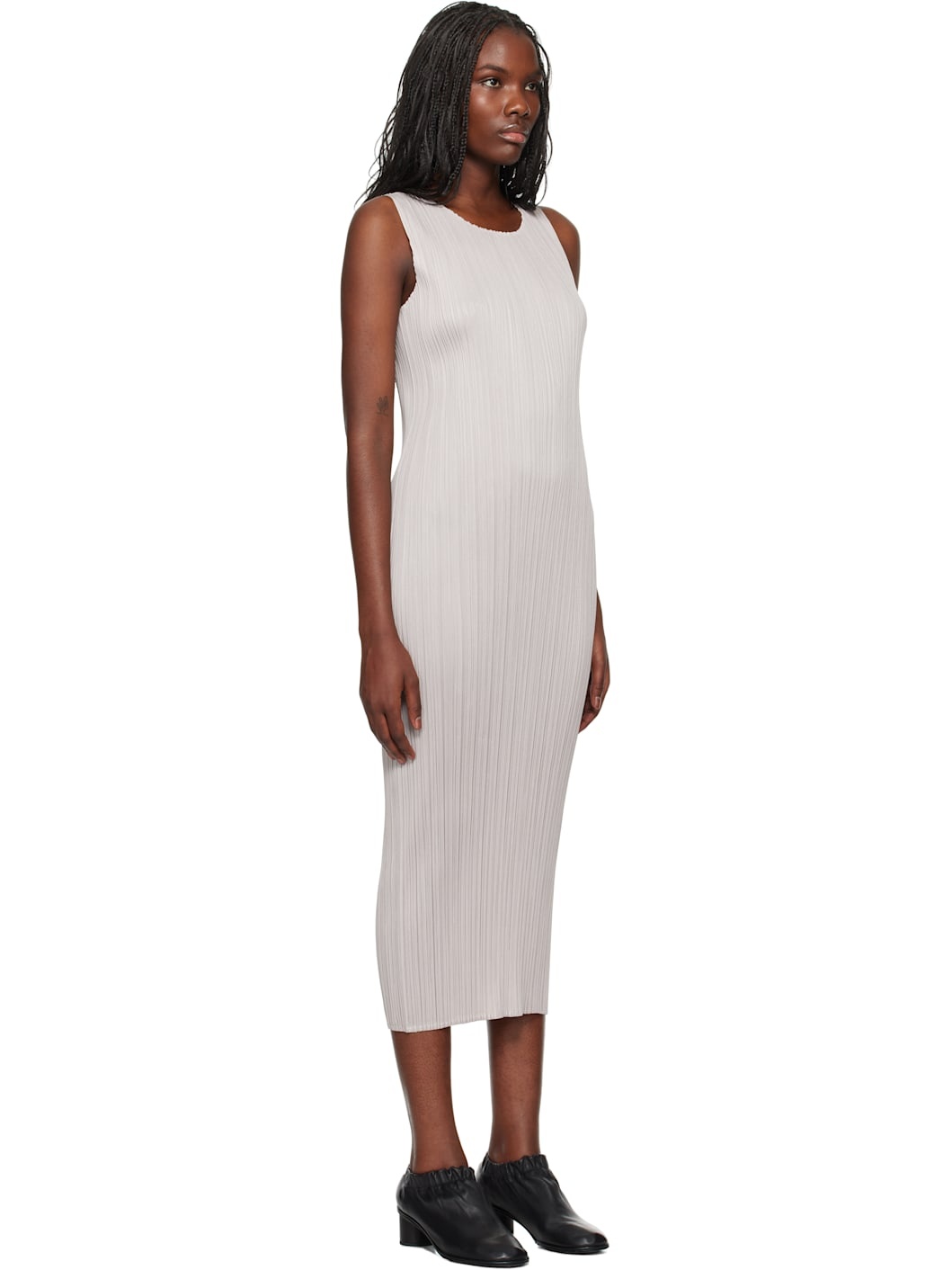 Beige New Colorful Basics 4 Maxi Dress - 2