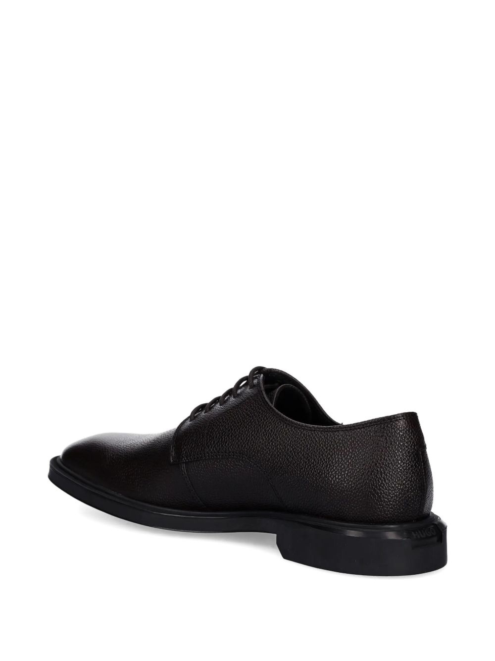 Gryff textured leather lace-up shoes - 3