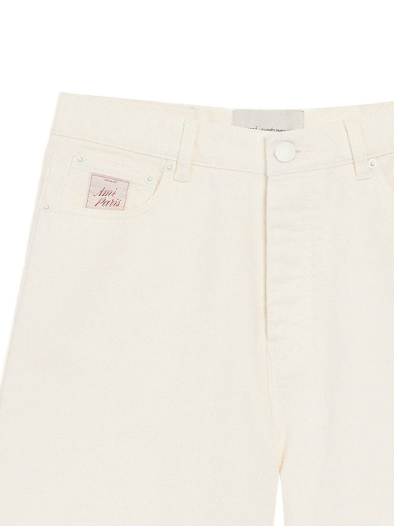 AMI Paris logo-patch shorts outlook